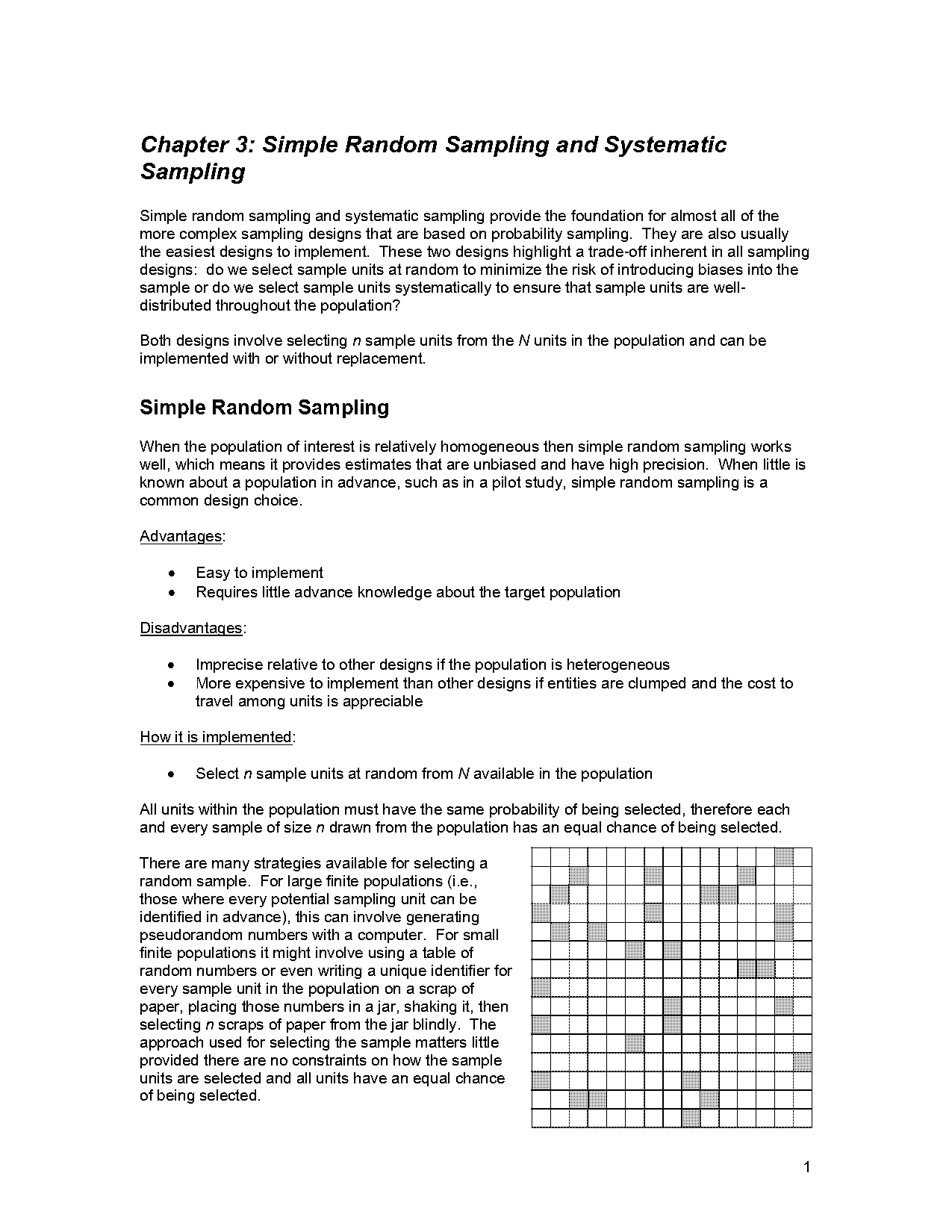 how to calculate systematic sampling